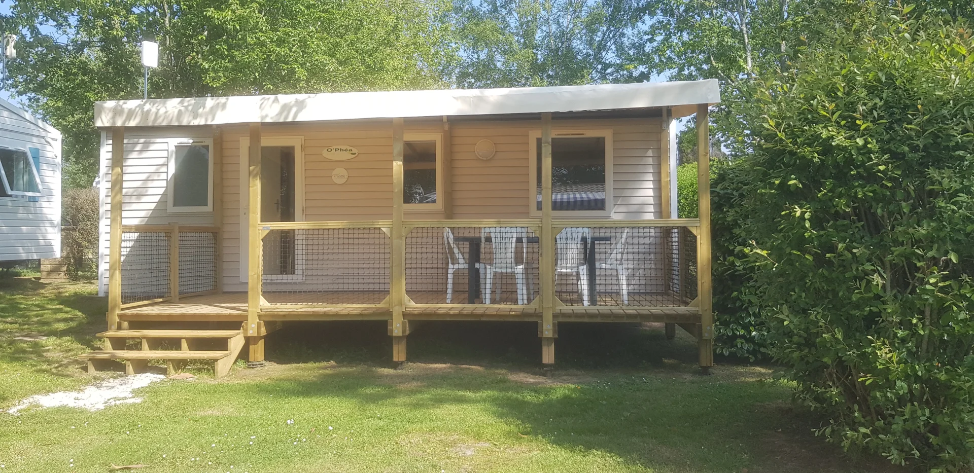 Camping À L'Abri De L'Océan in Baye — Foto 12