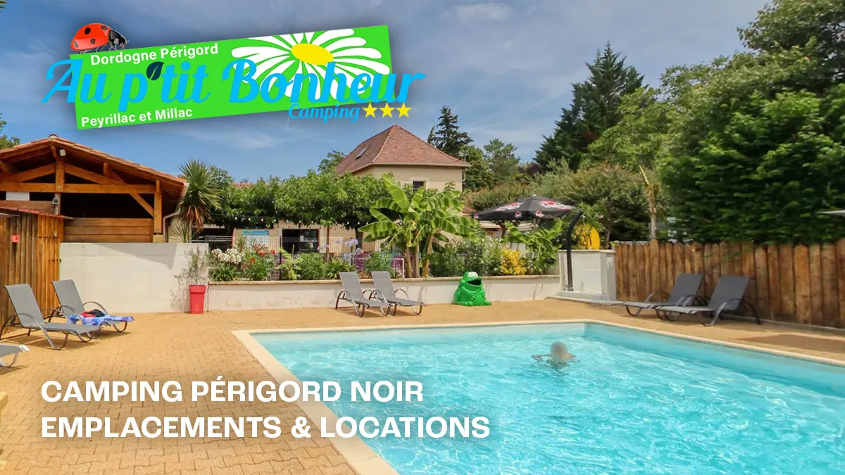 Camping Au P'Tit Bonheur in Peyrillac-et-Millac