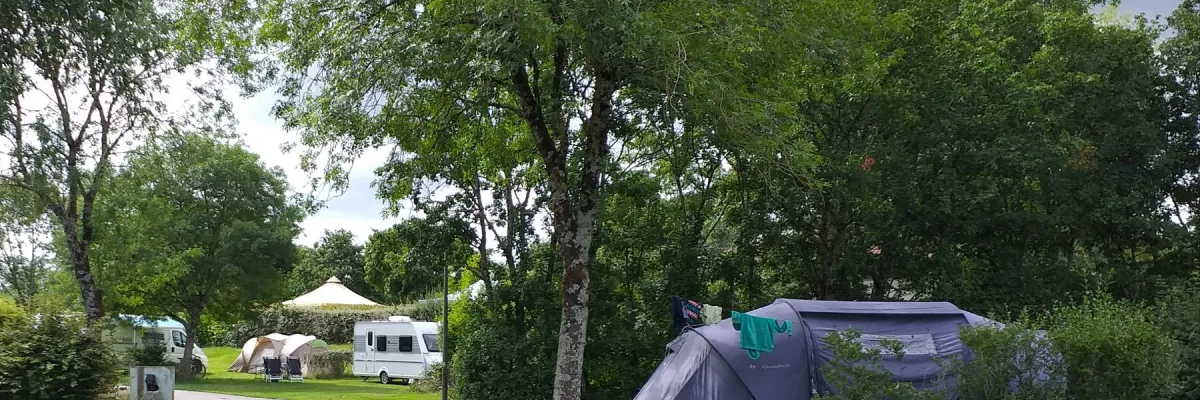 Camping Bois Vert in Le Tallud
