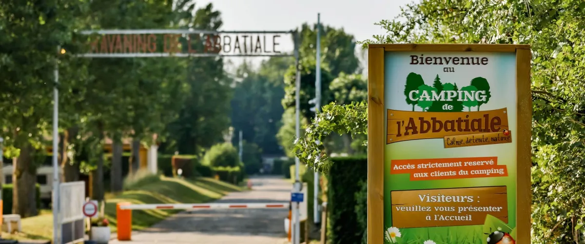 Camping De L'Abbatiale in Saint-Leu-d'Esserent