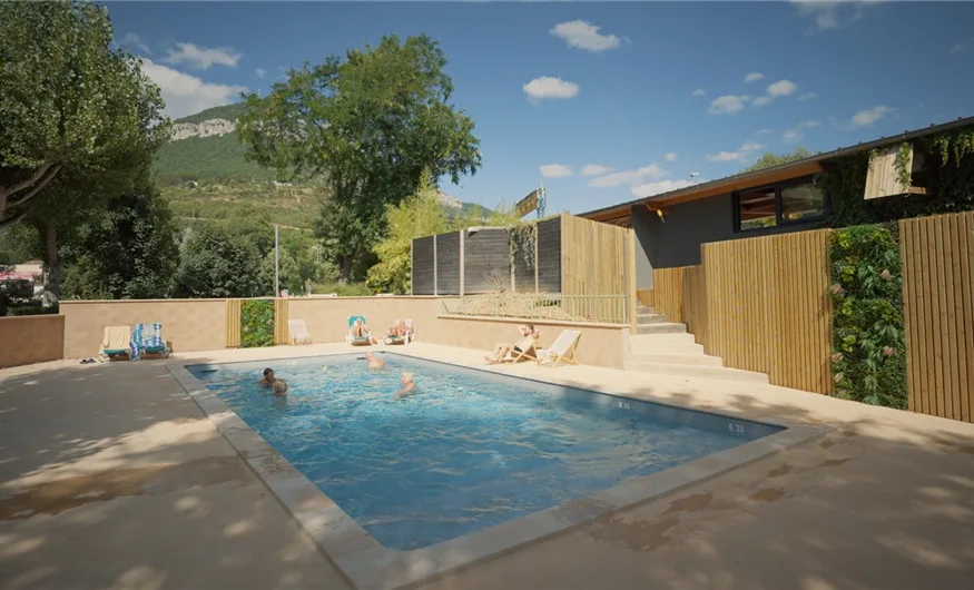 Camping Des Deux Rivières in Millau