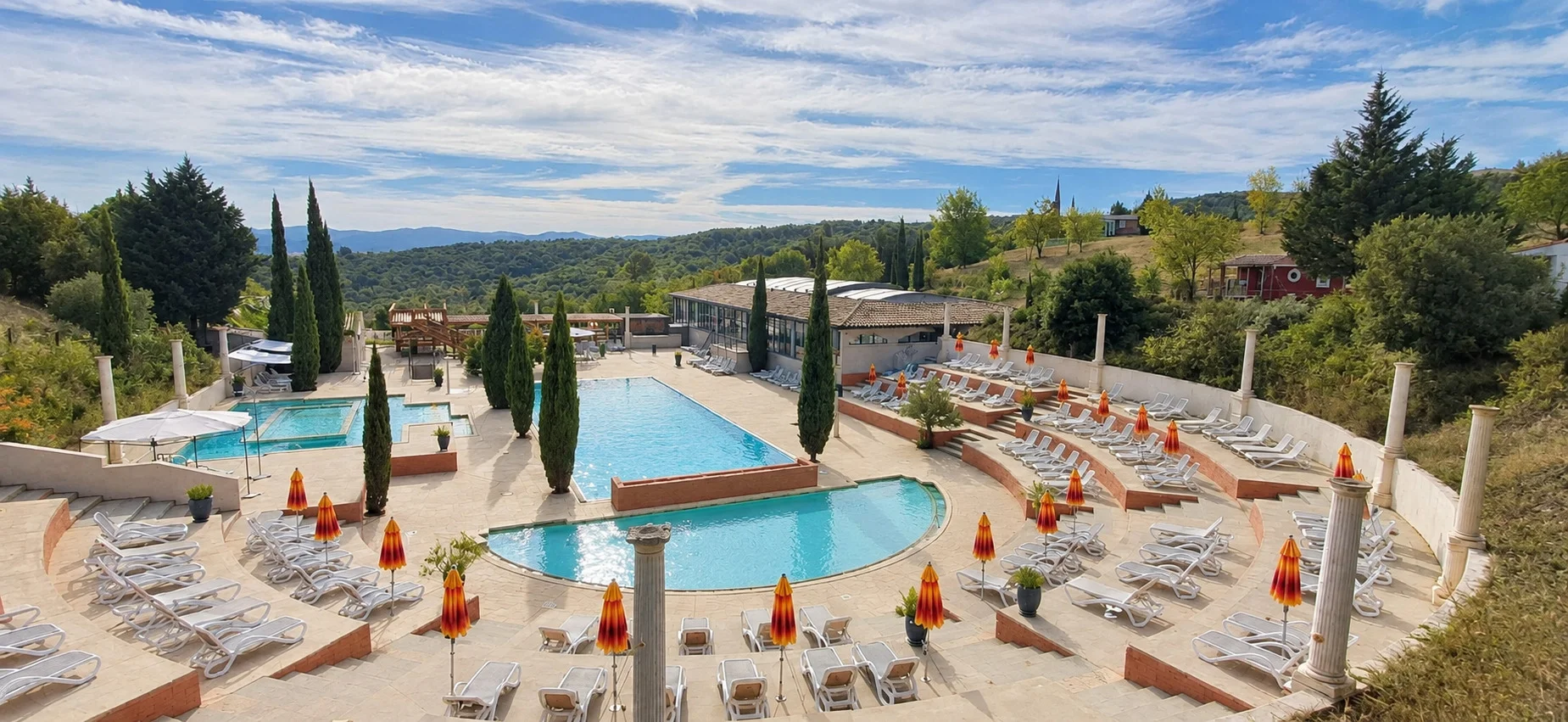 Camping Domaine D’Arnauteille in Montclar