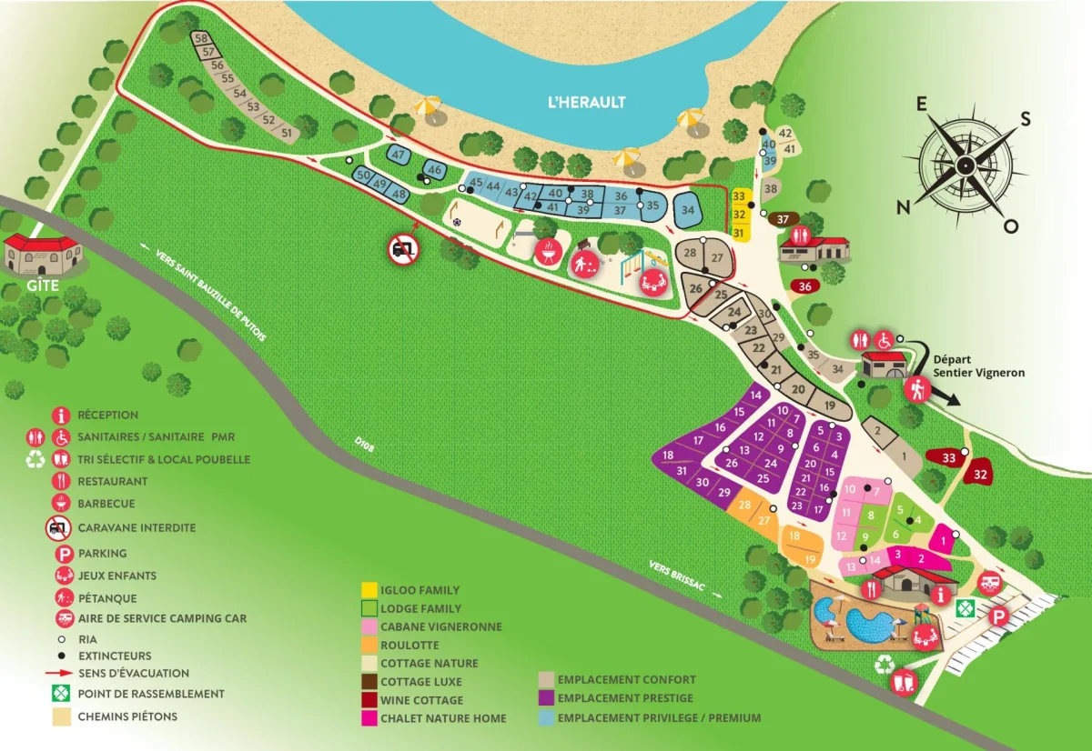 Camping Domaine d'Anglas in Brissac — Foto 4