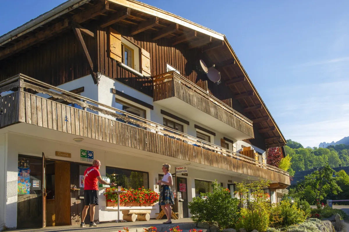 Camping Domaine Le Plan De Fernuy in La Clusaz