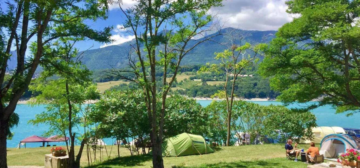 Camping Du Lac Du Sautet in Corps