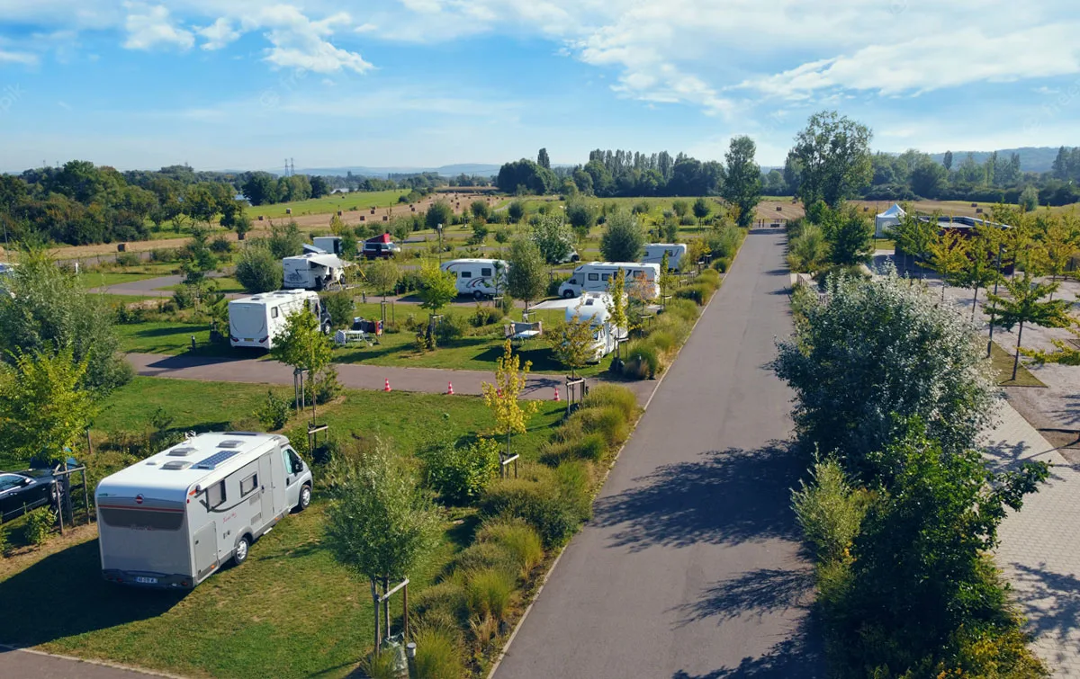 Camping Du Port in Basse-Ham