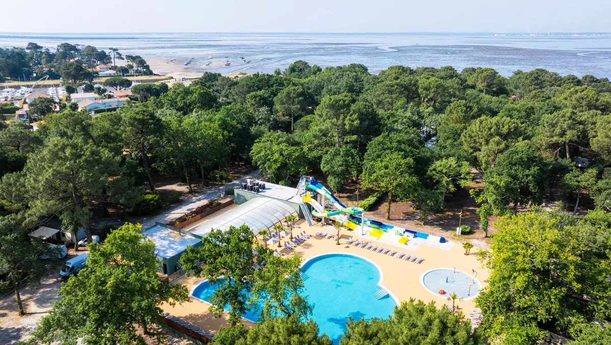 Camping Fontaine-Vieille in Andernos-les-Bains