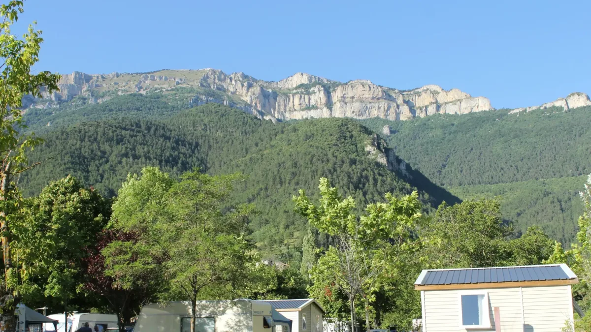 Camping Gcu Châtillon-En-Diois — Châtillon-En-Diois