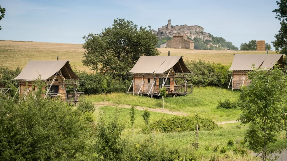 Camping Huttopia Cordes Sur Ciel in Les Cabannes
