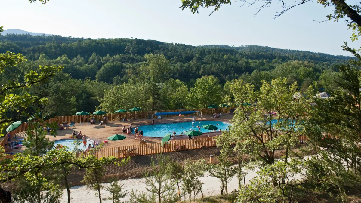 Camping Huttopia Sud Ardèche in Vagnas