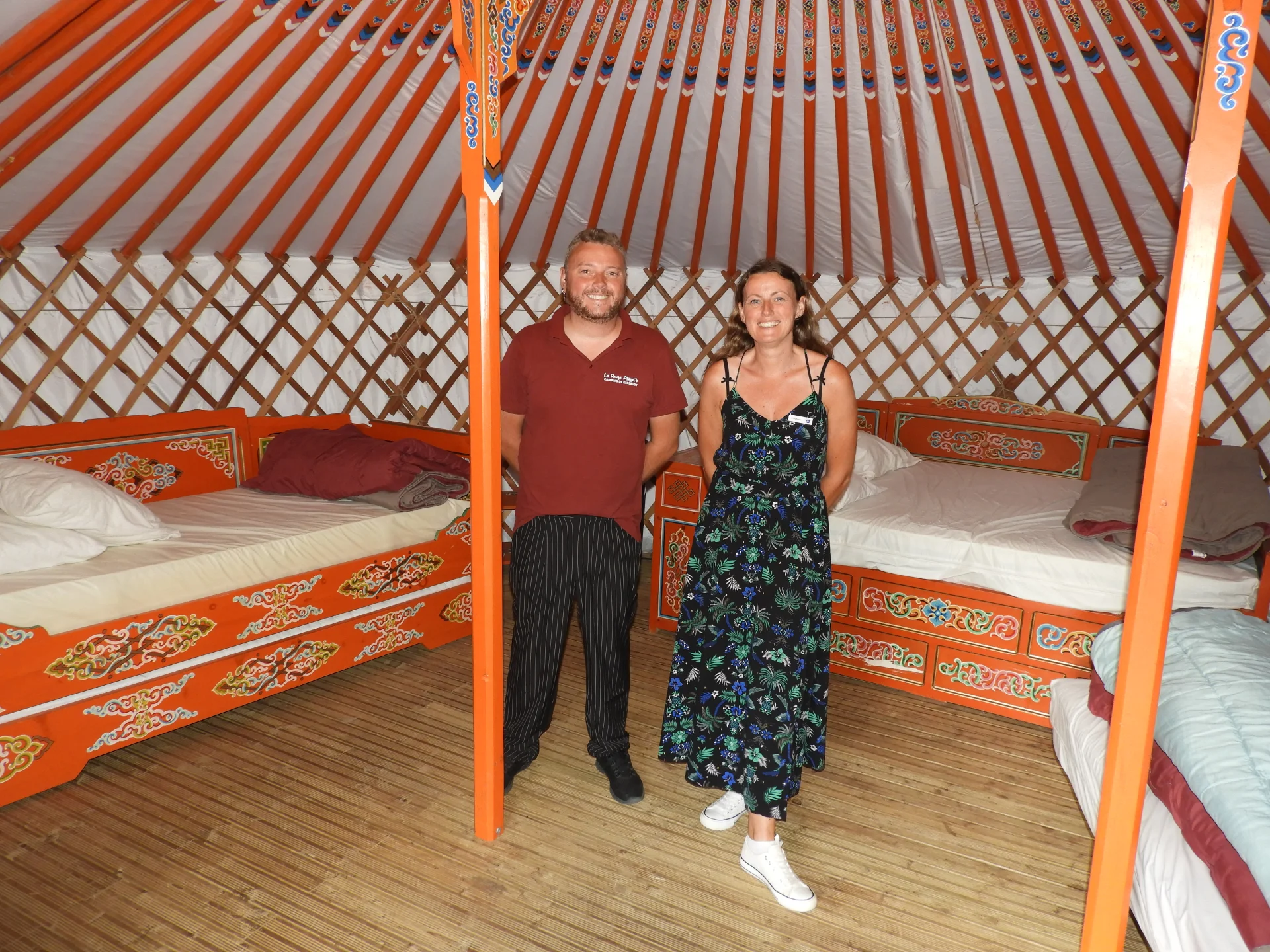 Camping Kerlaudy in Plouénan — Foto 2