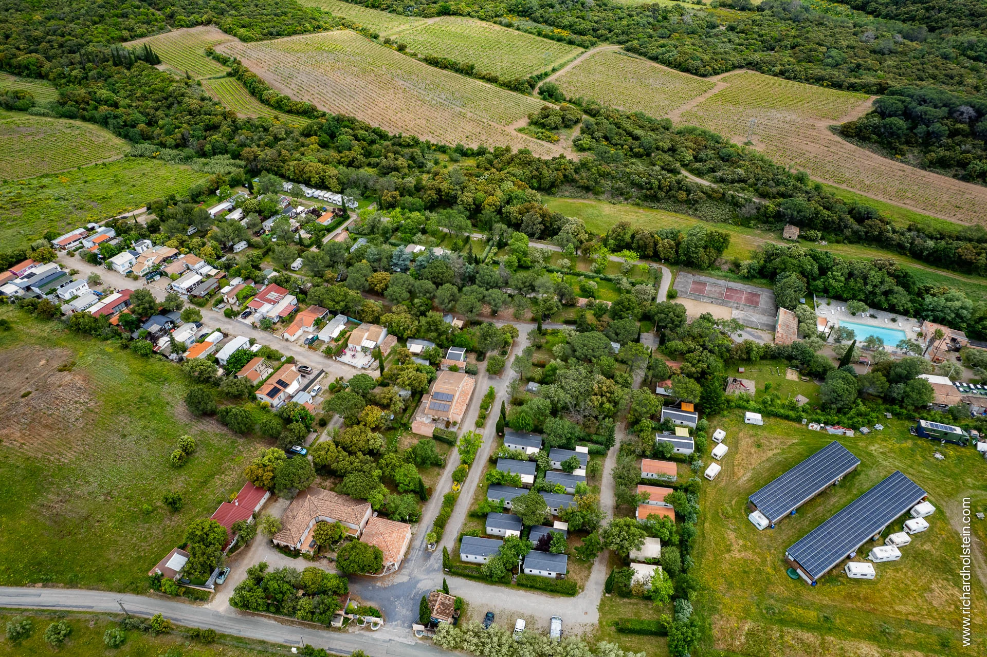 Camping L'Oliveraie in Laurens — Foto 2