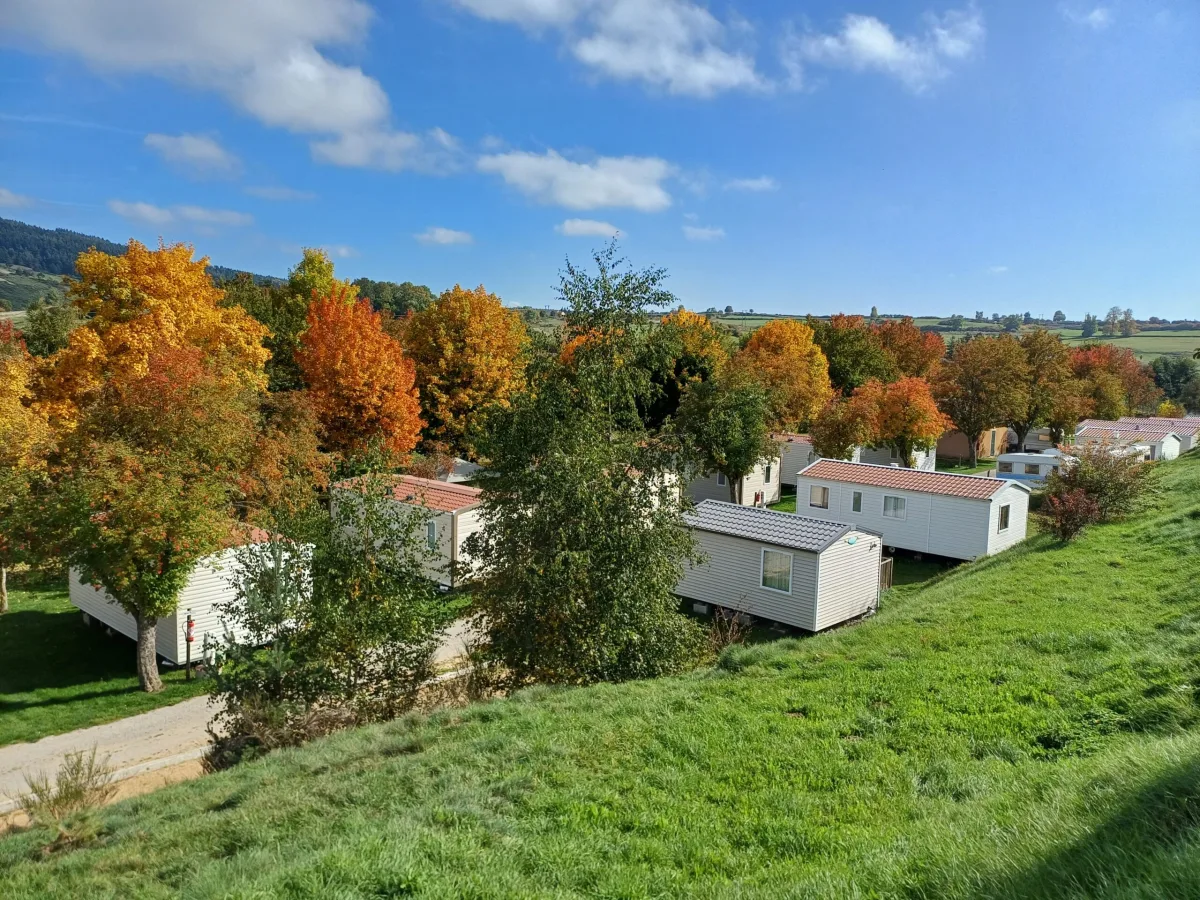 Camping La Cigale De L'Allier in Langogne