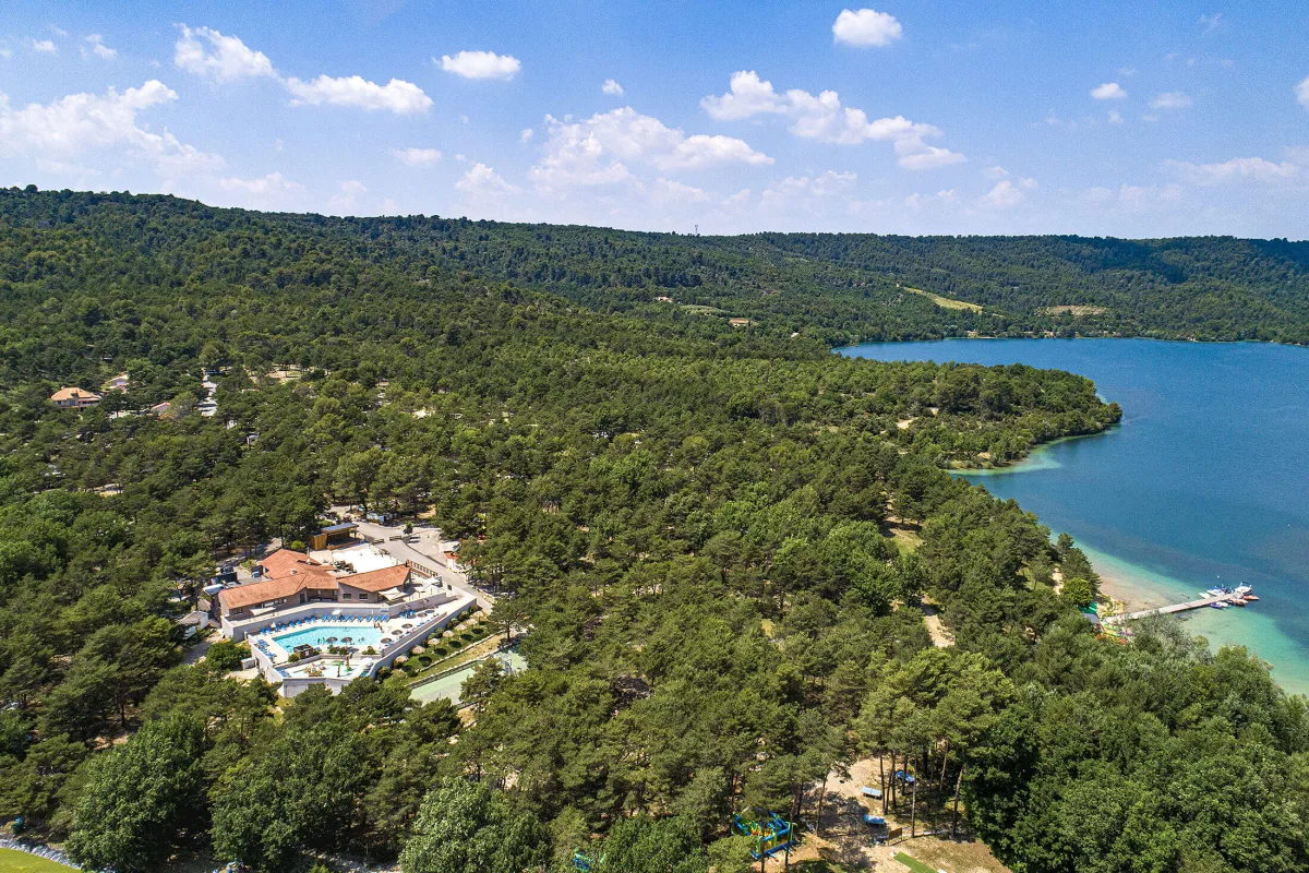Camping La Farigoulette in Saint-Laurent-du-Verdon