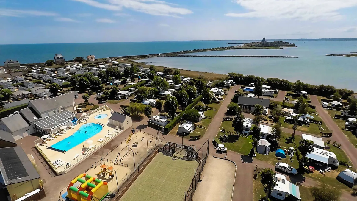 Camping La Gallouette in Saint-Vaast-la-Hougue