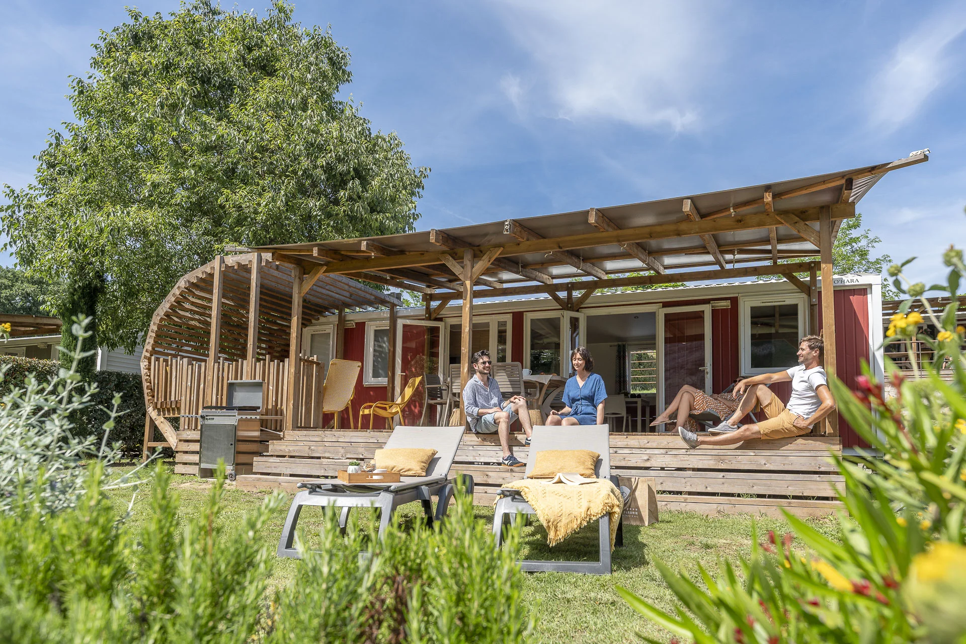 Camping La Plage Fleurie à Vallon-Pont-d'Arc — photo 4