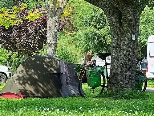 Camping La Pommeraie in Gerde