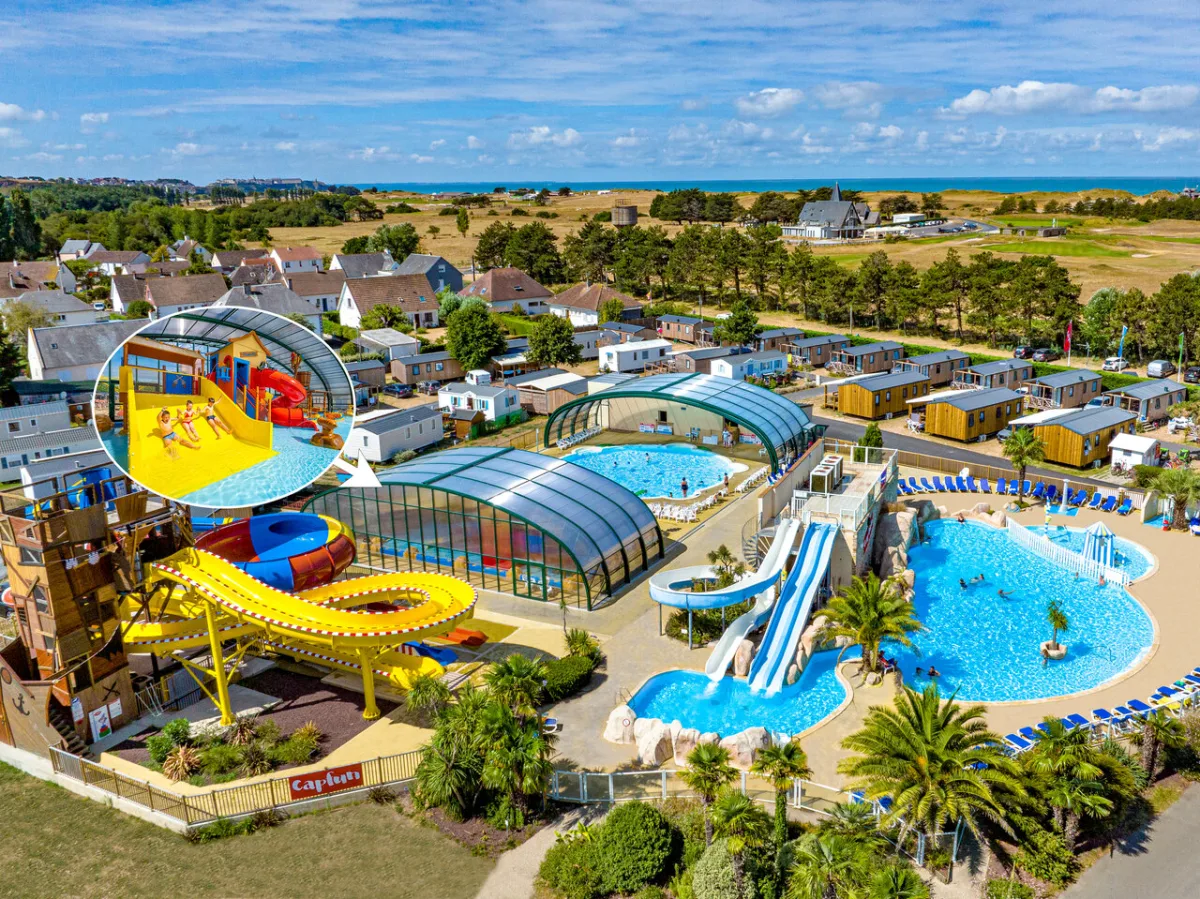 Camping La Route Blanche in Bréville-sur-Mer