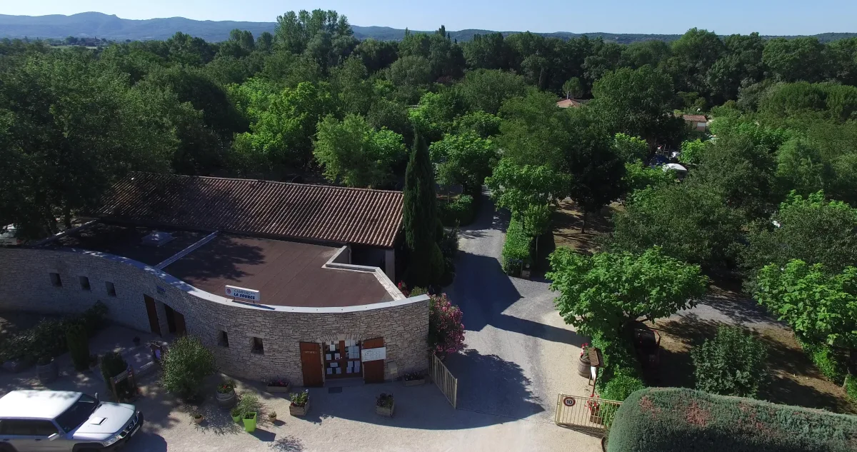 Camping La Source en Ardèche in Berrias