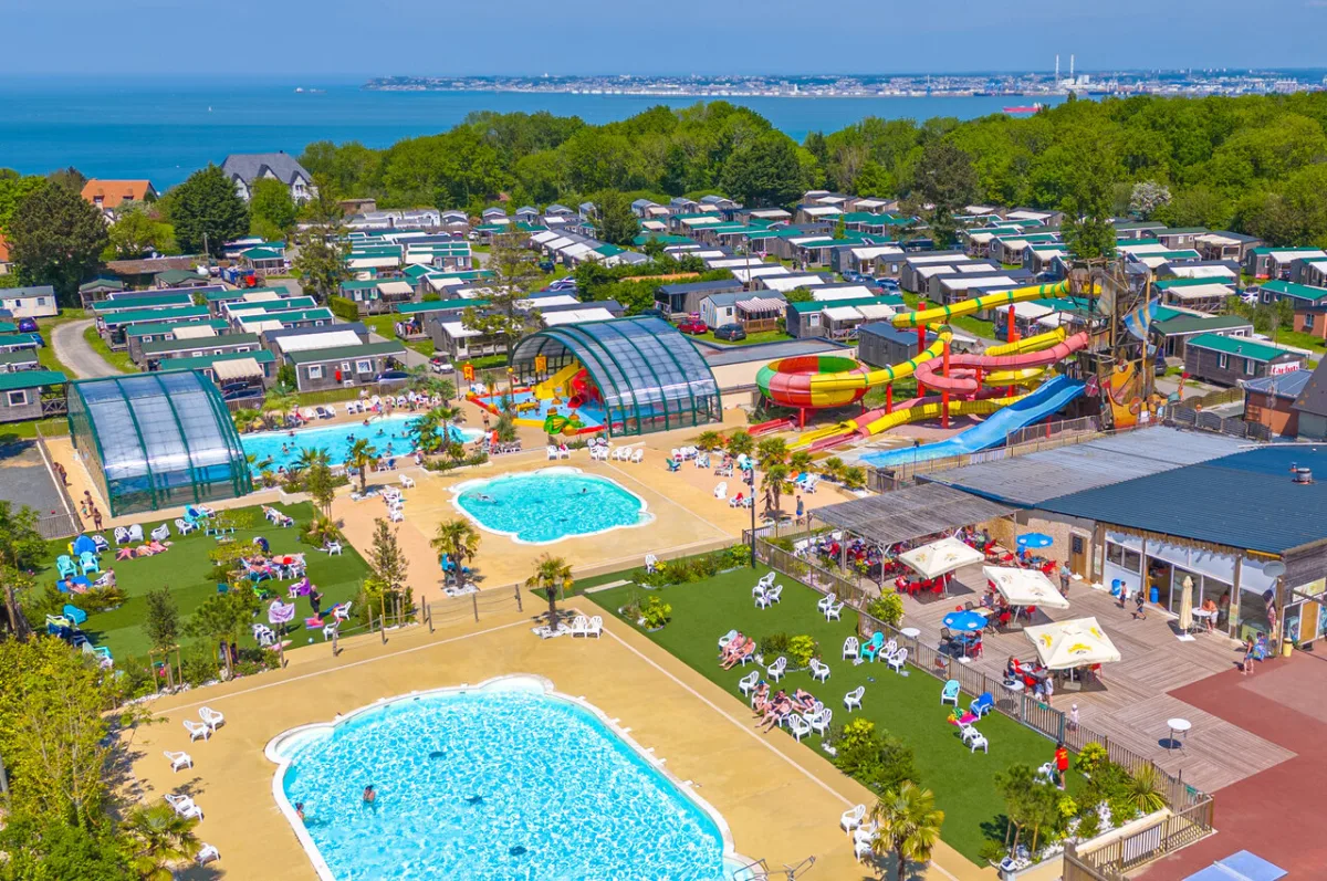 Camping Le Château D'Arvid in Villerville