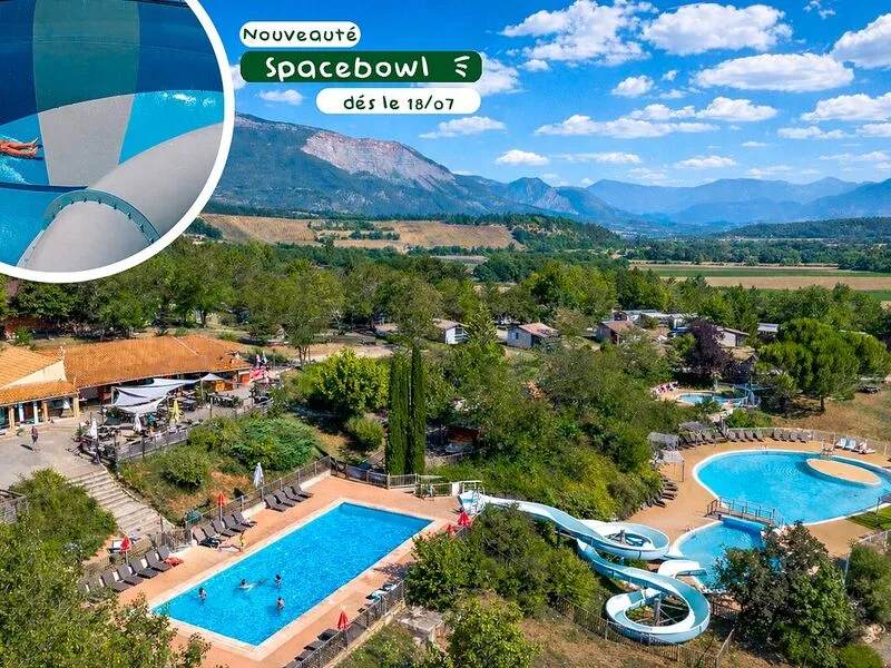 Camping Le Couriou in Recoubeau-Jansac