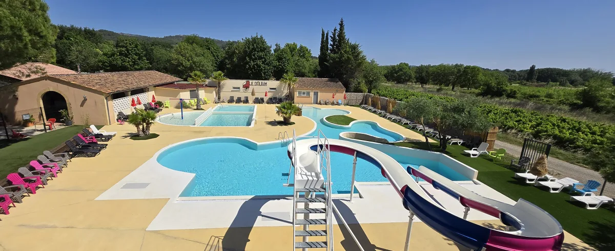 Camping Le Dolium in Laudun-L'Ardoise