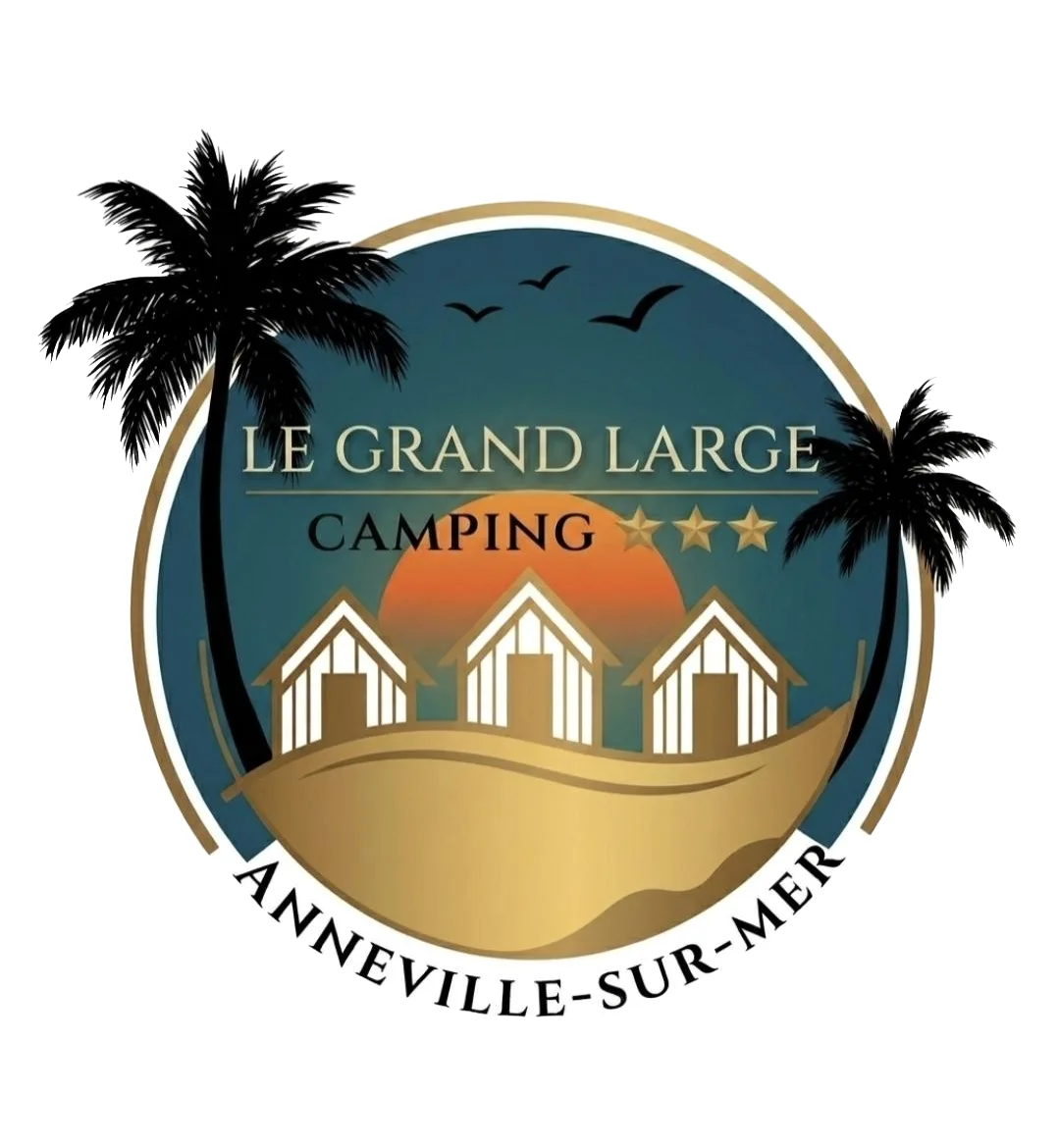 Camping Le Grand Large in Anneville-sur-Mer