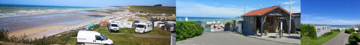 Camping Le Grand Sable in Saint-Aubin-sur-Mer