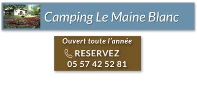 Camping Le Maine Blanc in Saint-Christoly-de-Blaye