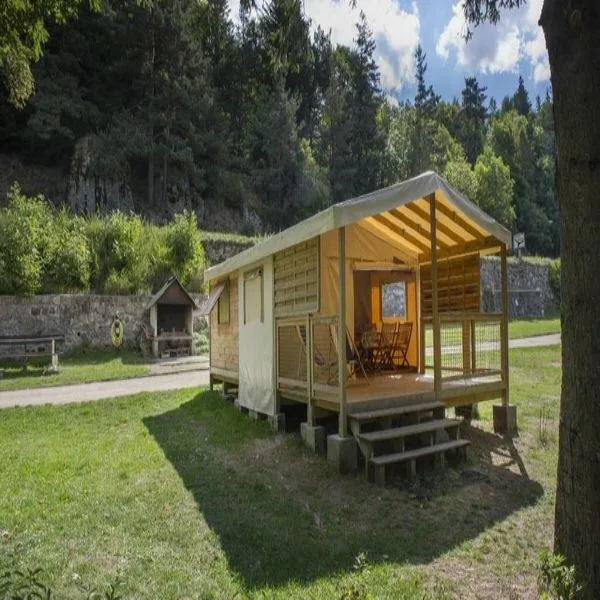 Camping Le Pont de Braye in Chastanier