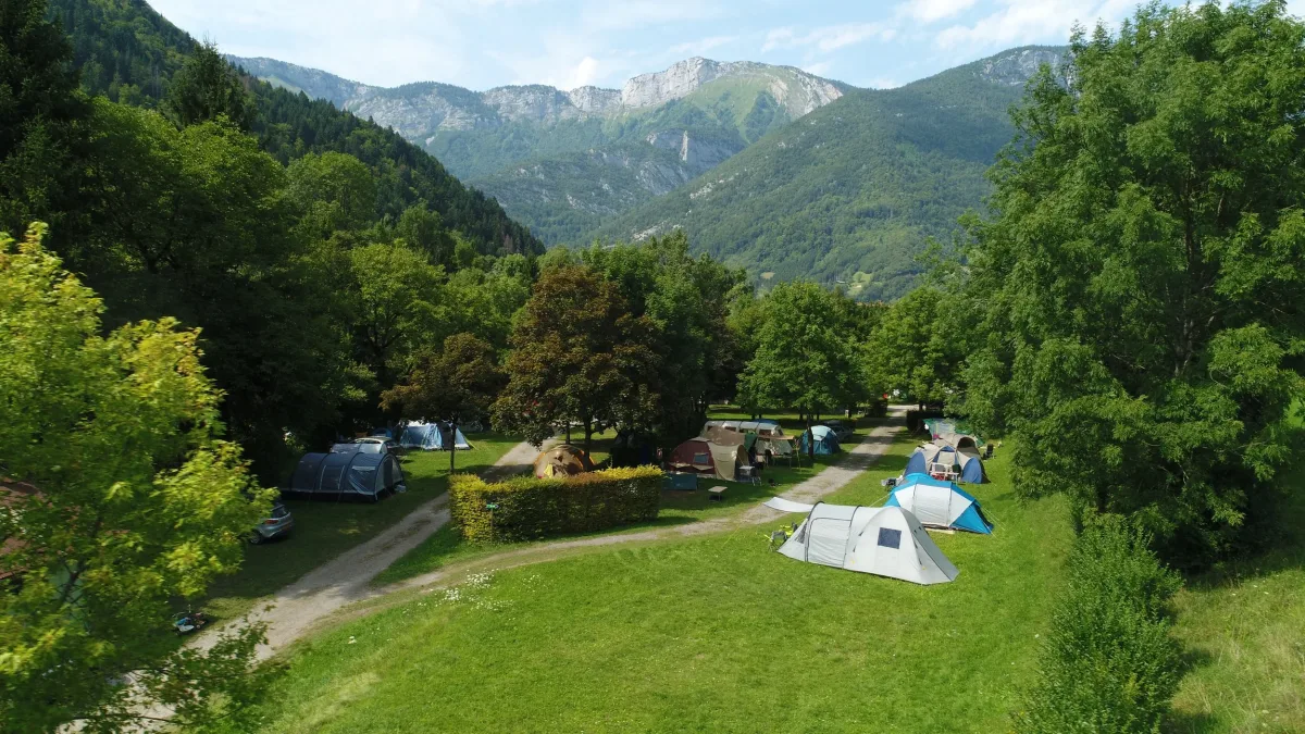 Camping Le Tréjeux in Thônes