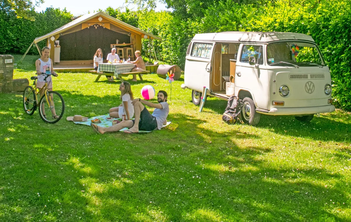 Camping Le Ventoulou in Thégra