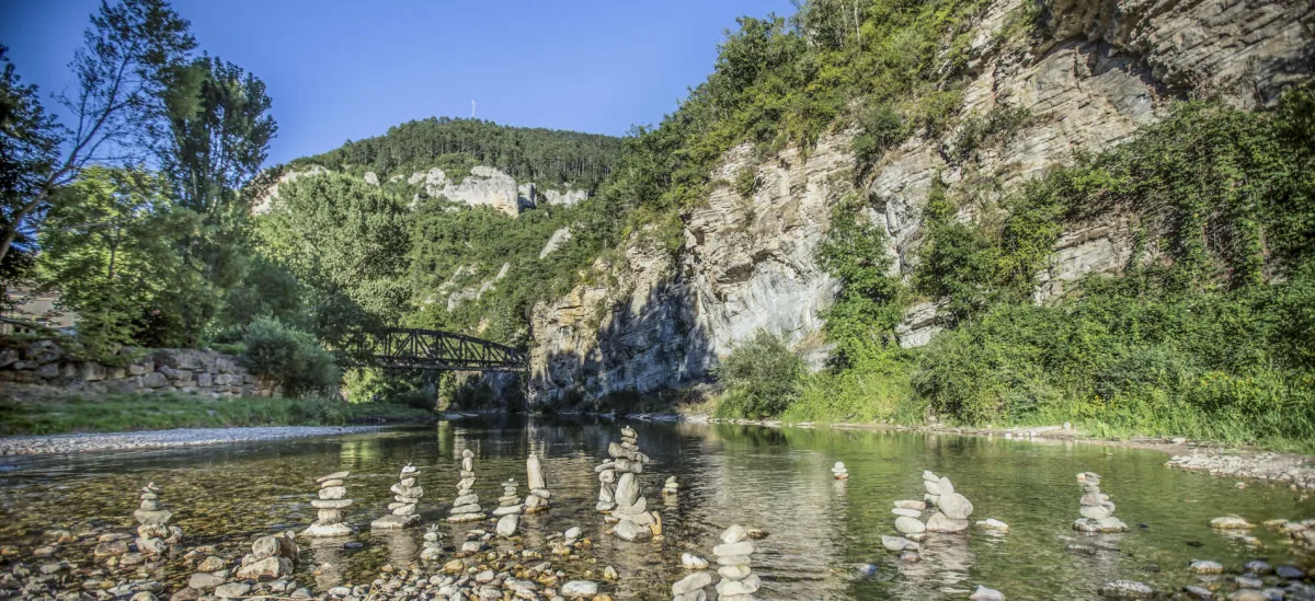 Camping Les 2 Vallées in Nant