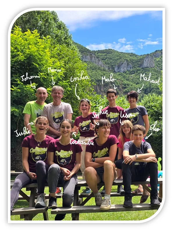 Camping Les Cerisiers in Compeyre