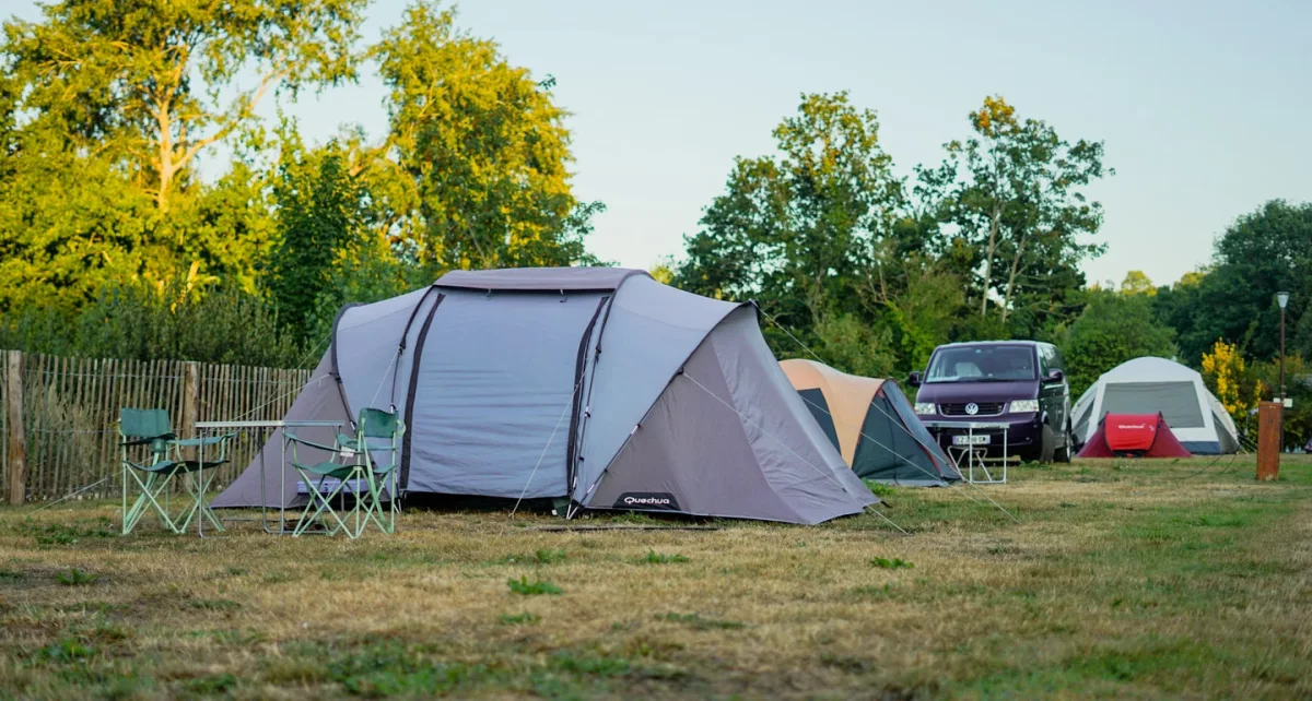 Camping Les Deux Rives in Lannion