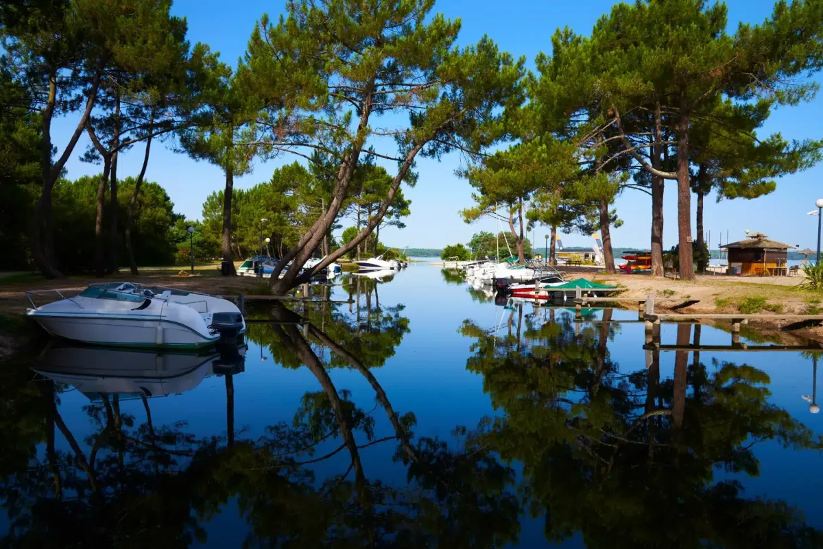Camping Les Écureuils in Biscarrosse