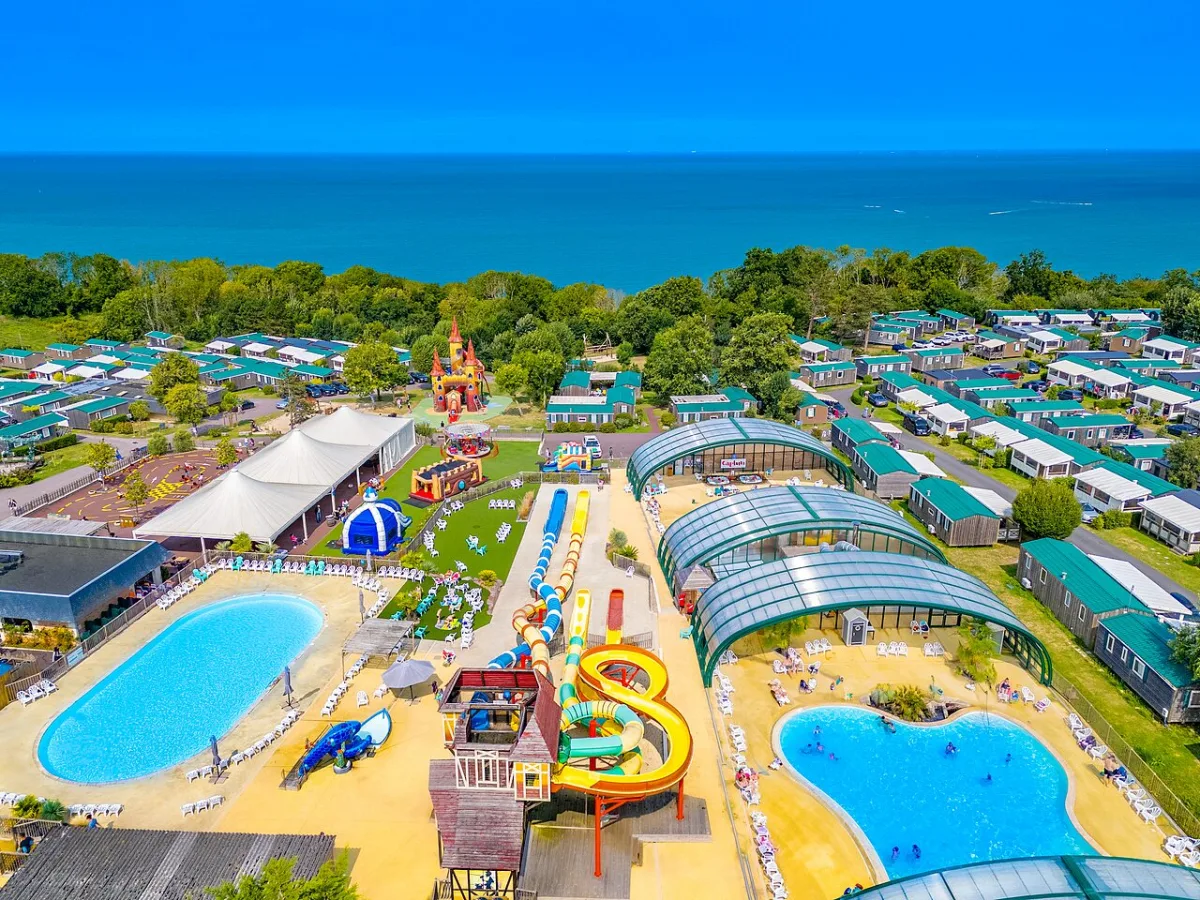 Camping Les Falaises in Gonneville-sur-Mer