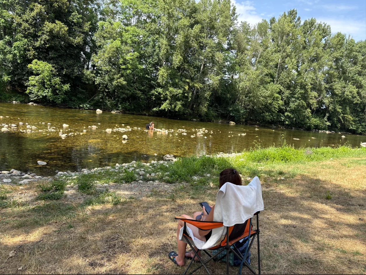 Camping Les Mijeannes in Rieux-de-Pelleport — Foto 4