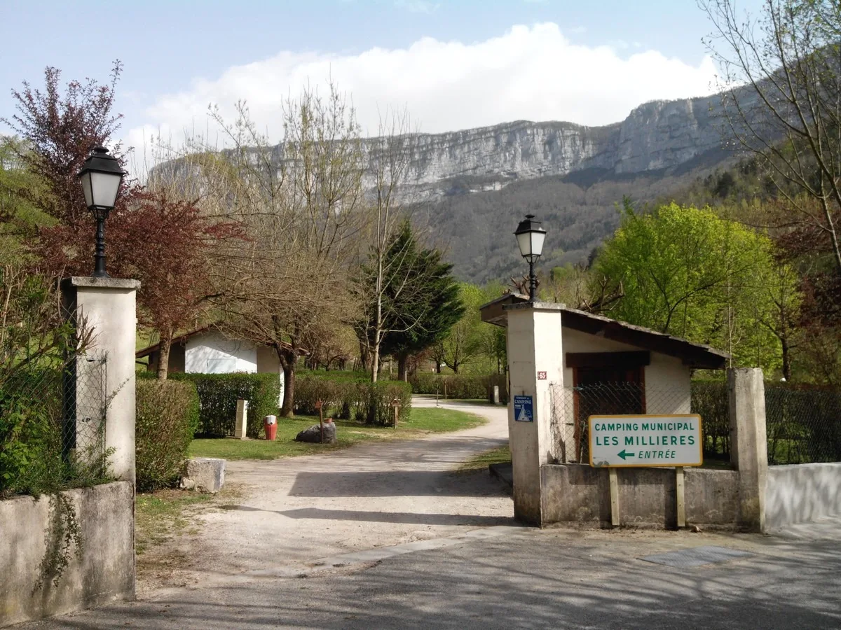 Camping Les Millieres in Choranche