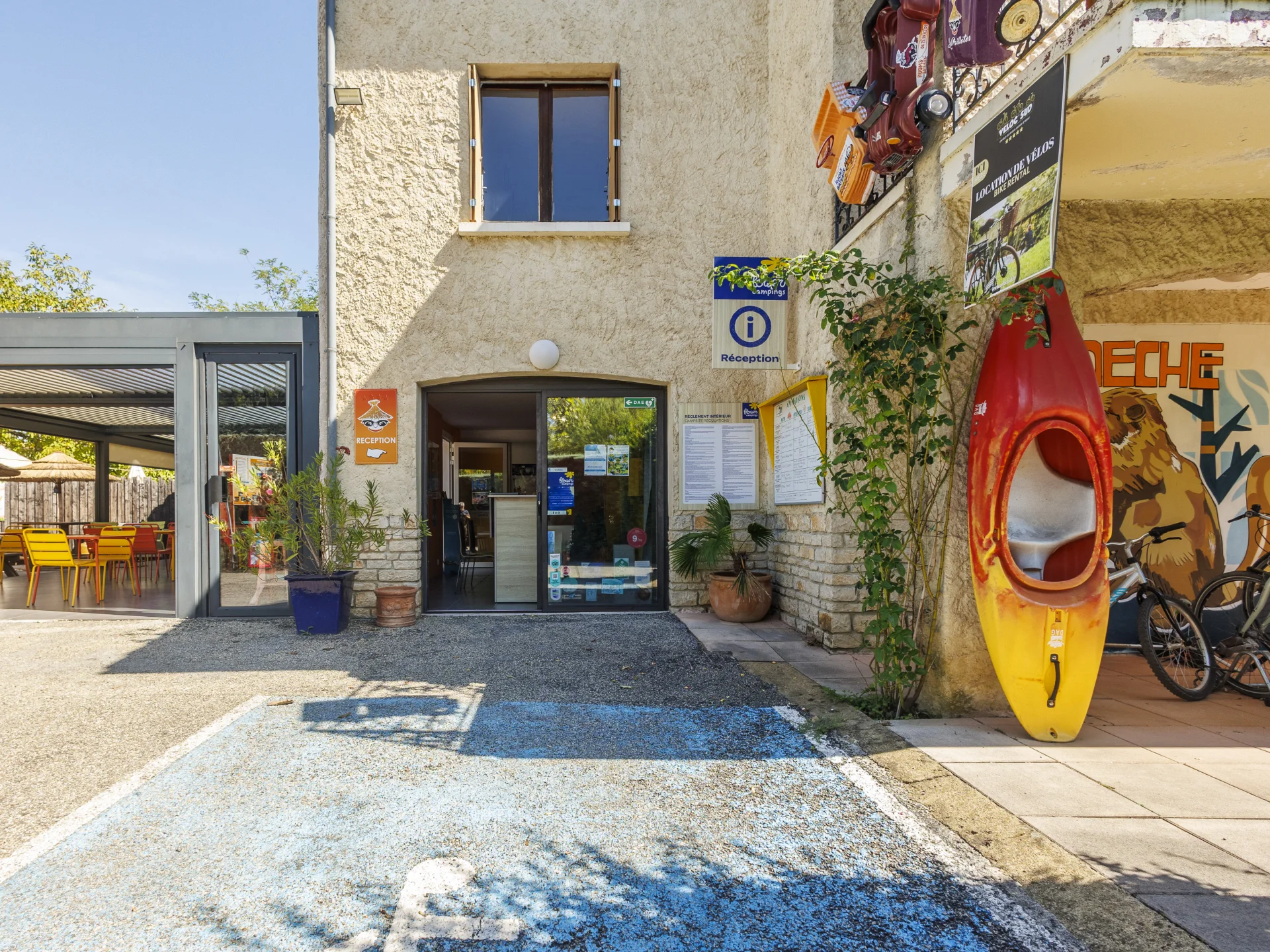 Camping Les Paillotes Adults Only (16+) in Ruoms — Foto 6