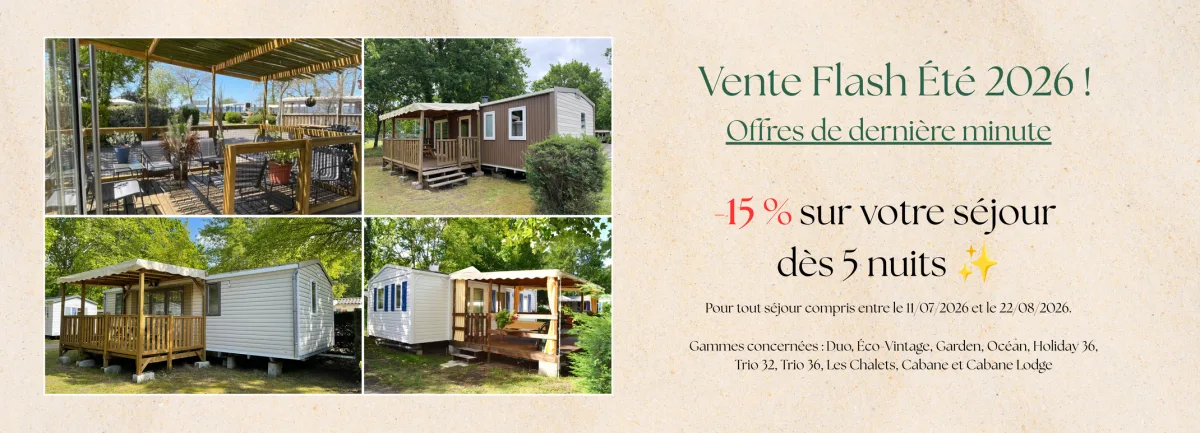 Camping Les Prés Verts in Gastes