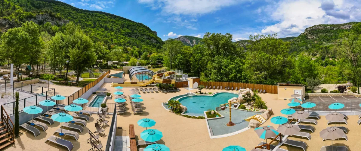 Camping Les Ramières in Sahune