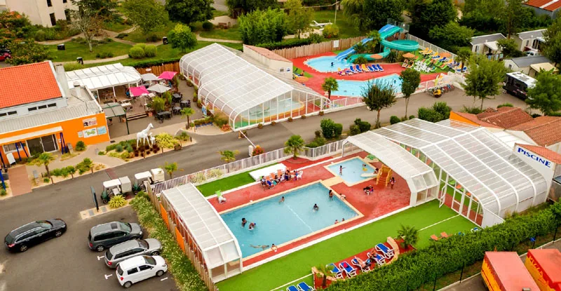 Camping L'Orée de L'Océan in Landevieille — Foto 2