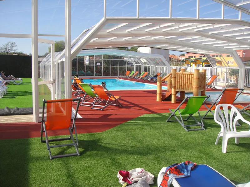 Camping L'Orée de L'Océan in Landevieille — Foto 3