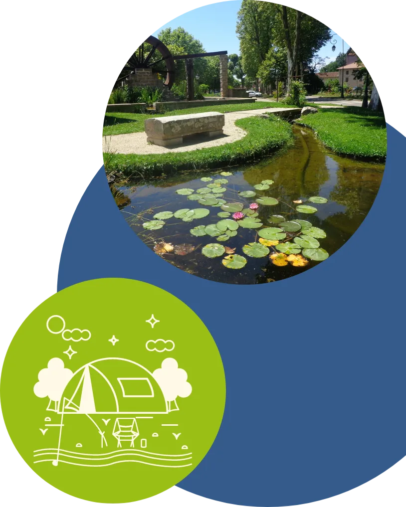 Camping Municipal Le Renom in Vonnas