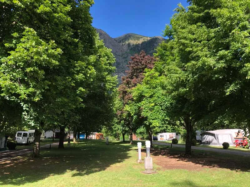 Camping Municipal Les Vignaux in Entraigues