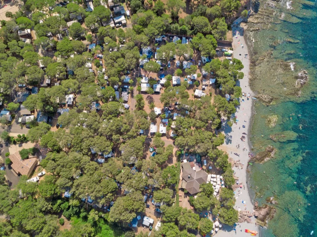 Camping Plage Du  Dramont in Saint-Raphaël