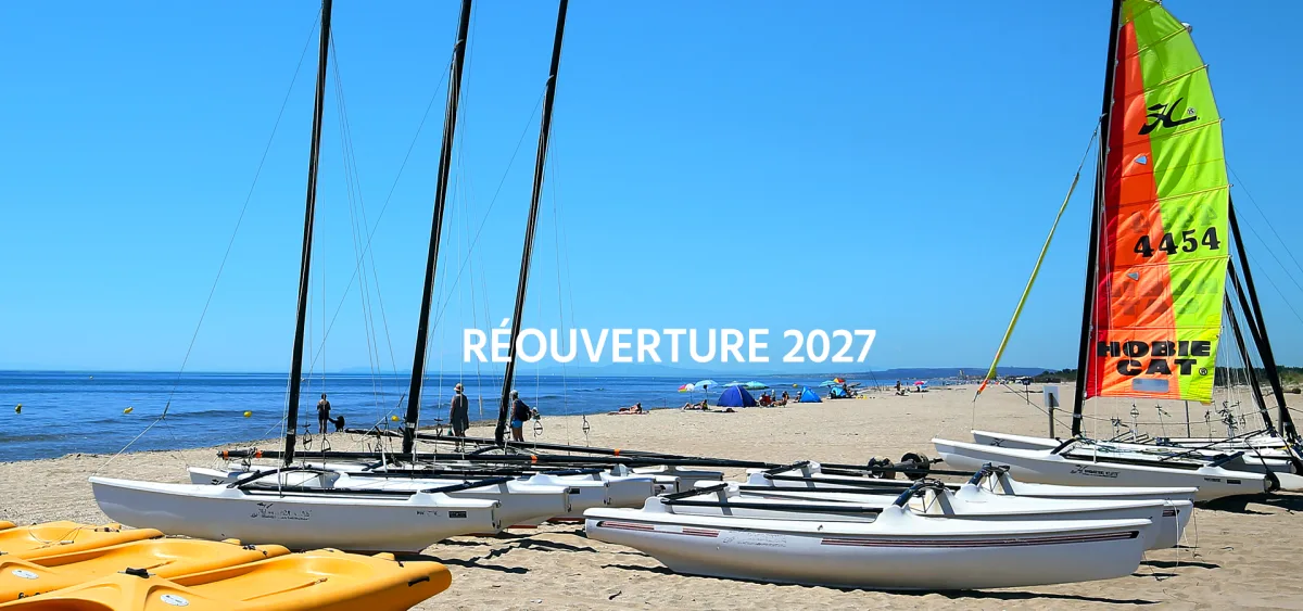 Camping Plage Du Midi in Portiragnes - Plage