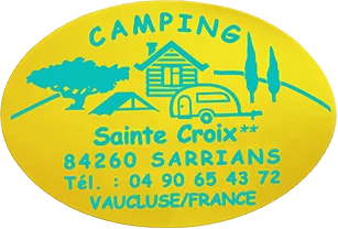 Camping Sainte Croix in Sarrians
