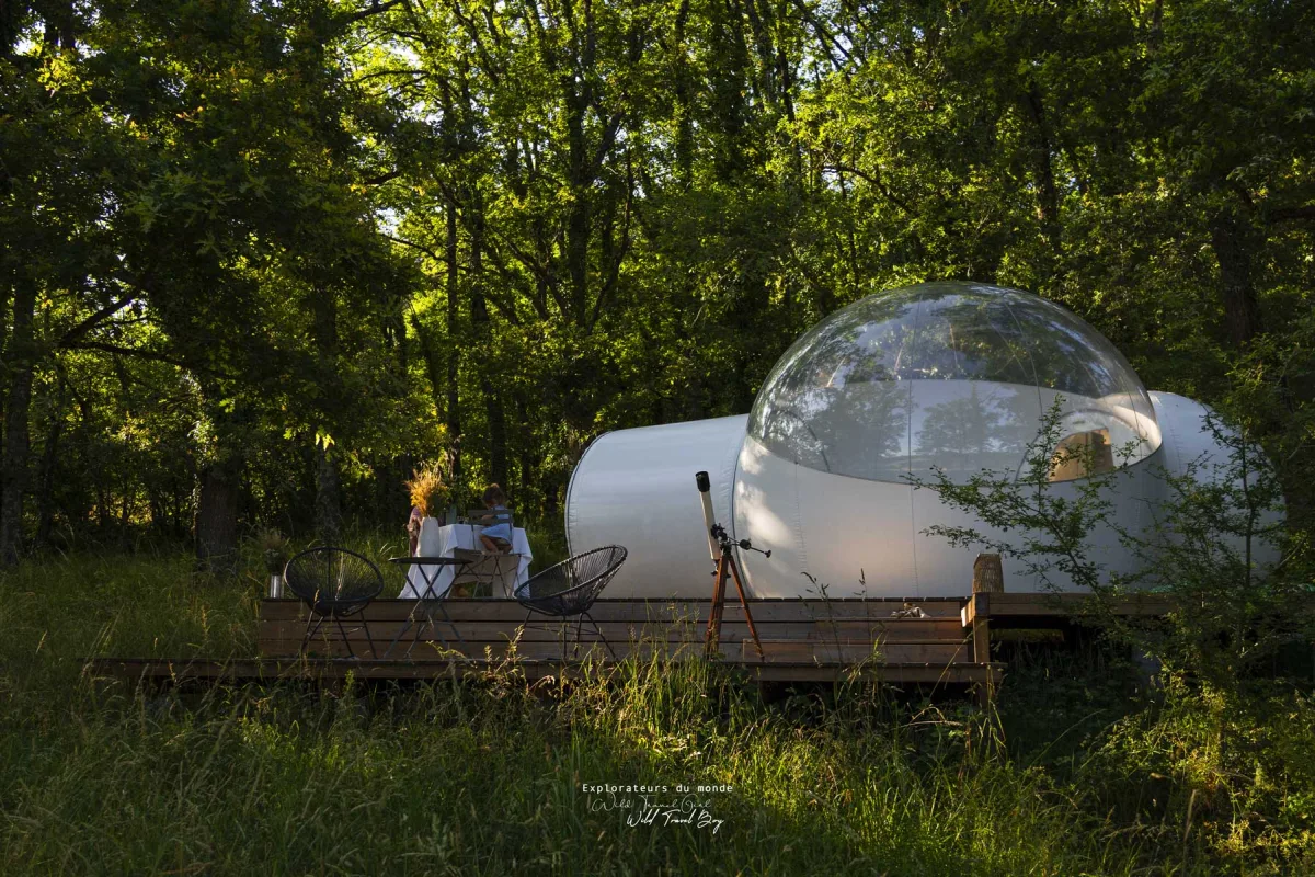 Camping Somn'En Bulle in Najac